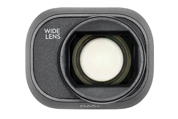 DJI Mini 4 Pro Wide-Angle Lens on a white background