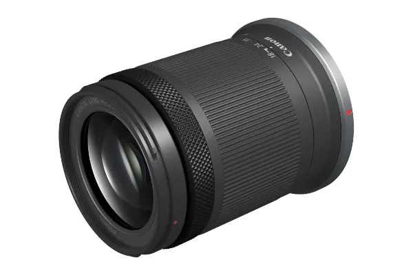 RFS 18-150STM kit lens on a white background